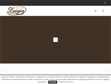 Tablet Screenshot of dolciarialuigia.com